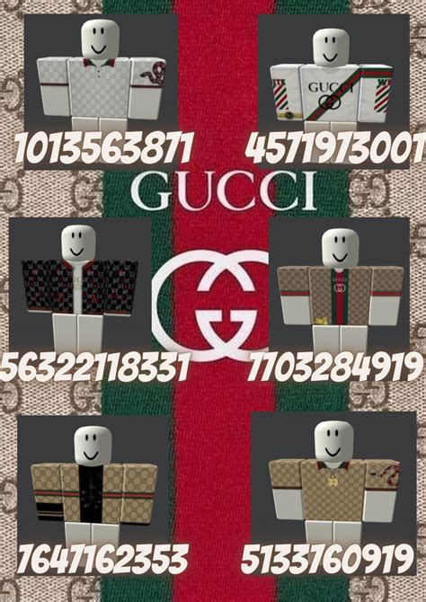 roblox gucci shirt code|roblox gucci headband.